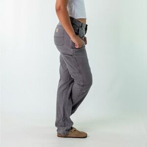 Carhartt Women's Straight Leg Jeans - Charcoal